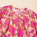  HIDDEN GEMS | Floral Batwing Sleeve Buttoned Shirt