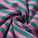  HIDDEN GEMS | Stripe Contrast Trim Sweatshirt