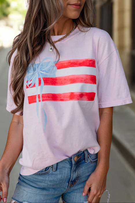 HIDDEN GEMS | Iconic Bow USA Flag Tee