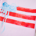  HIDDEN GEMS | Iconic Bow USA Flag Tee