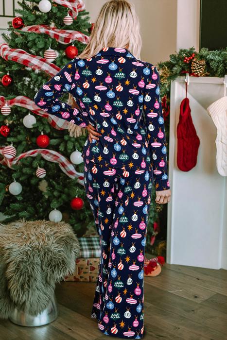 HIDDEN GEMS | Christmas Ornaments Pajama Set