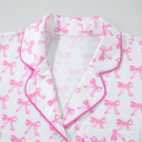  HIDDEN GEMS | Bow Top and Shorts Pajama Set