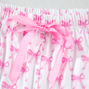  HIDDEN GEMS | Bow Top and Shorts Pajama Set
