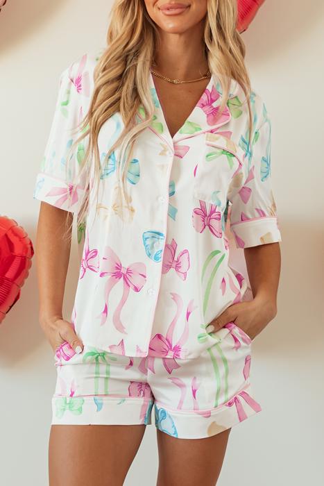 HIDDEN GEMS Sweet Bows Soft PJ Set