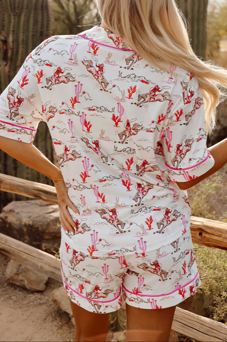 HIDDEN GEMS | Wild West Cowgirl Pajama Set