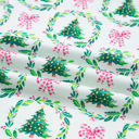  HIDDEN GEMS | Christmas Tree Stripe Contrast Pajama Set