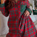  HIDDEN GEMS | Christmas Plaid Patchwork Pajama Set