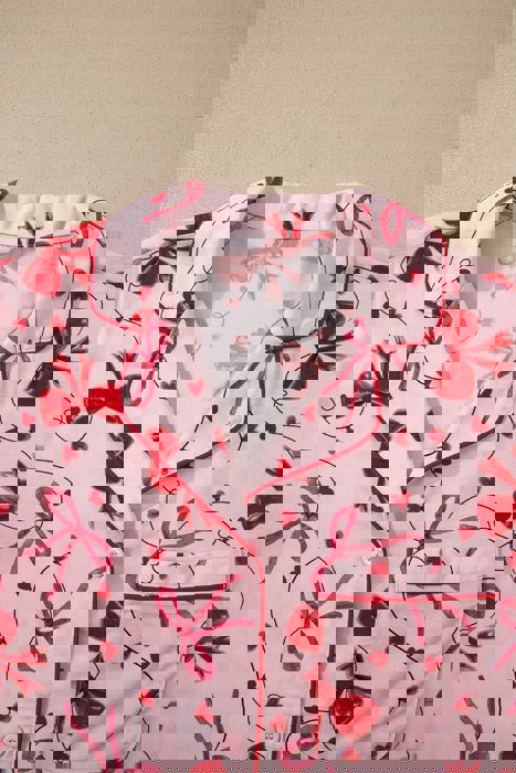 Be Mine Bow Tie PJ Set