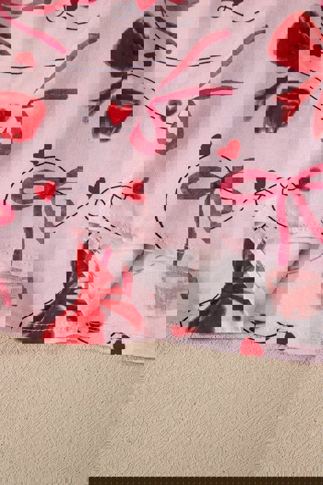 Be Mine Bow Tie PJ Set