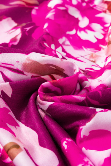 HIDDEN GEMS | Plus Size Floral 3/4 Sleeve Blouse