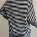 Black Stripe Medium HIDDEN GEMS Everyday Stripe Long Sleeve Top