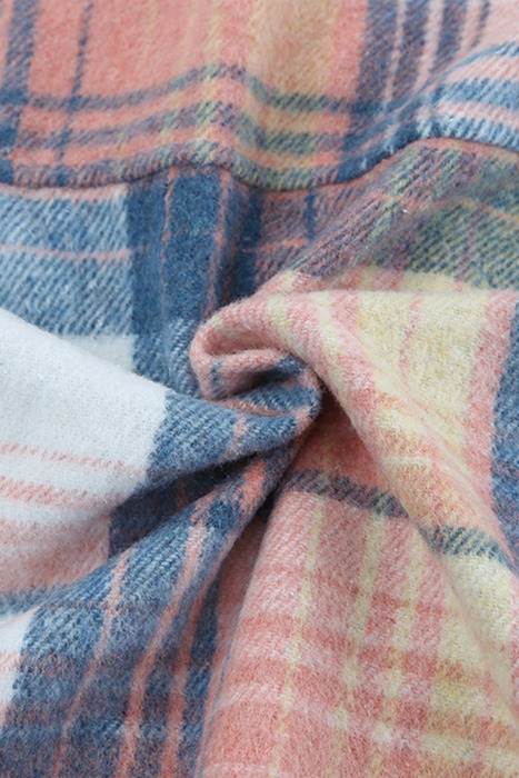 HIDDEN GEMS | Plaid Flap Pocket Shacket