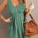  SALE! Essential Buttoned Mini Dress