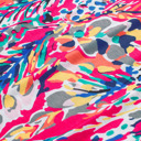  Vibrant Floral Ruffle Top