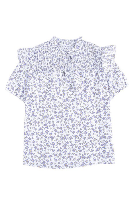 SALE! Floral Smocked Ruffle T-Shirt