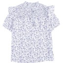  SALE! Floral Smocked Ruffle T-Shirt