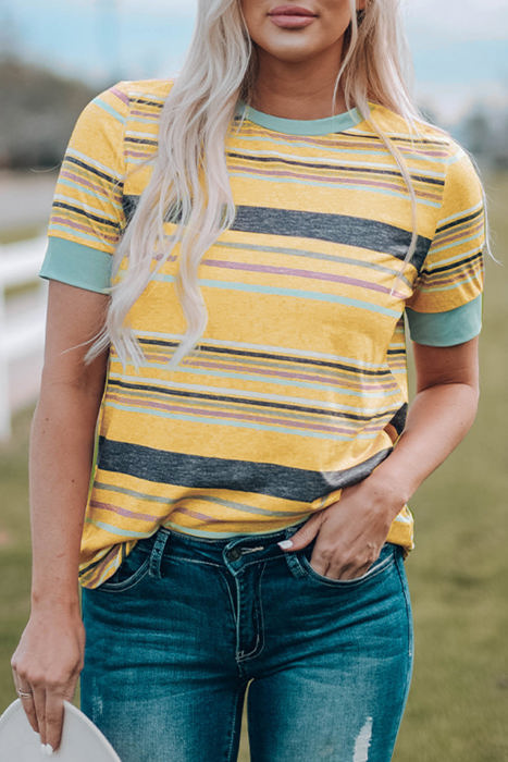 HIDDEN GEMS Soft Stripe Tee