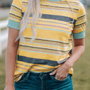  HIDDEN GEMS Soft Stripe Tee