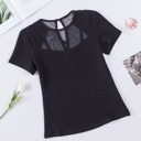  SALE! Mesh Contrast Top