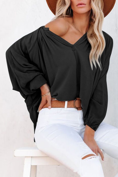 SALE! Dolman Sleeve Loose Fit Top