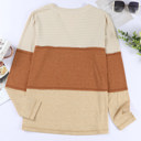  SALE! Fall Colorblock Long Sleeve Top