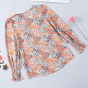  HIDDEN GEMS Floral Smocked Long Sleeve Top