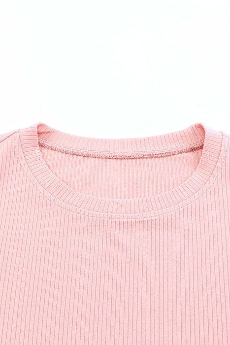 HIDDEN GEMS | Dotted Mesh Ruffle Sleeve Top