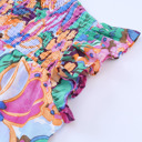  HIDDEN GEMS | Tropical Smocked Blouse