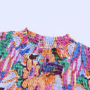  HIDDEN GEMS | Tropical Smocked Blouse