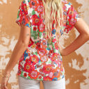  The Penelope Vibrant Floral Top