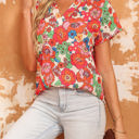  The Penelope Vibrant Floral Top