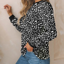  SALE! Leopard Lightweight Long Sleeve Top