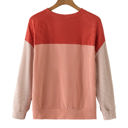  HIDDEN GEMS Crissy Colorblock Ribbed Top