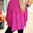  HIDDEN GEMS Leopard Smocked Flowy Blouse