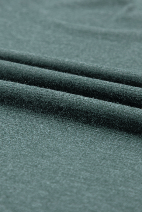 HIDDEN GEMS | Heathered Petal Sleeve V-Neck T-Shirt