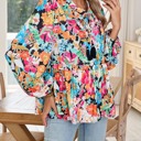  HIDDEN GEMS Floral Tassel Blouse