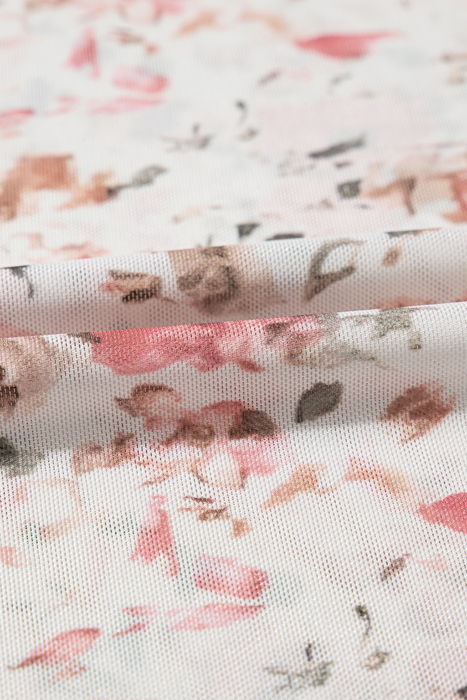 Clearance! The Flora Vintage Mesh Top