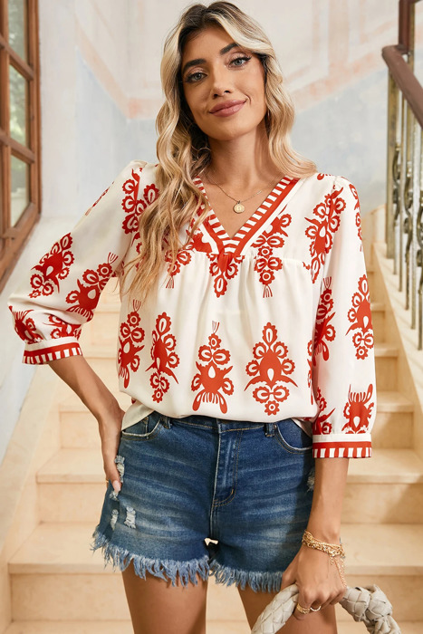 HIDDEN GEMS The Bailey Boho Blouse