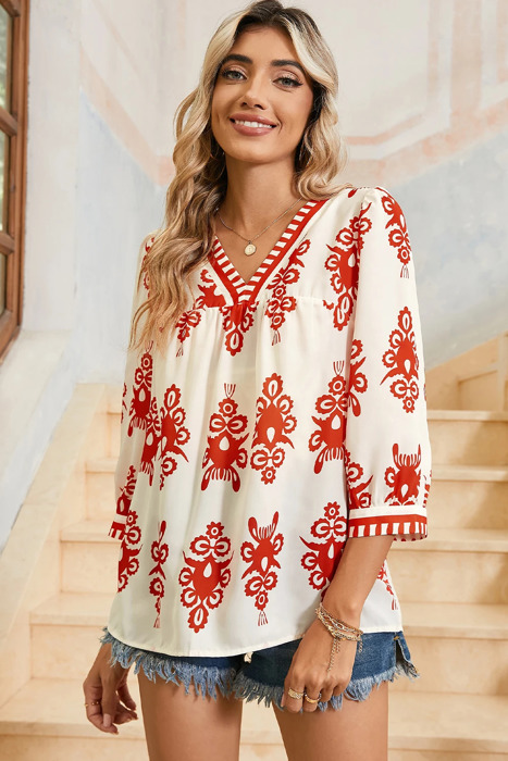 HIDDEN GEMS The Bailey Boho Blouse