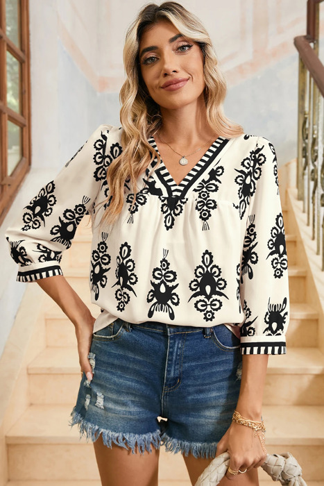 HIDDEN GEMS The Bailey Boho Blouse