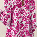  HIDDEN GEMS Florence Floral Ruffle Blouse