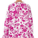  HIDDEN GEMS Florence Floral Ruffle Blouse