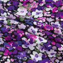  Midnight Blooms Mini Floral Blouse