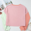  CASUALLY CUTE COLORBLOCK TOP