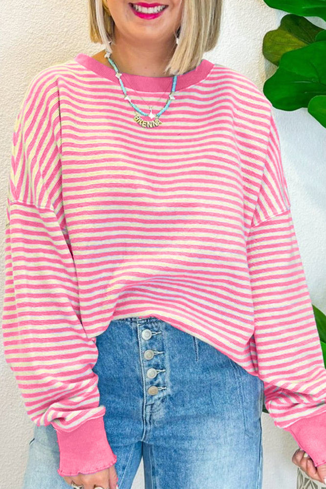 HIDDEN GEMS All You Need Stripe Top