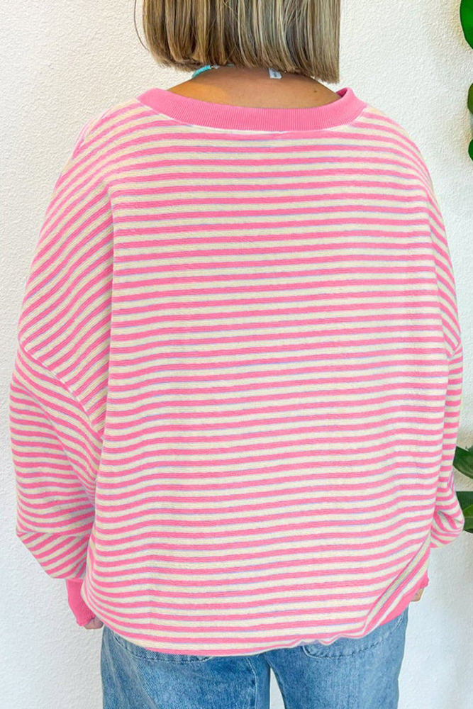 HIDDEN GEMS All You Need Stripe Top