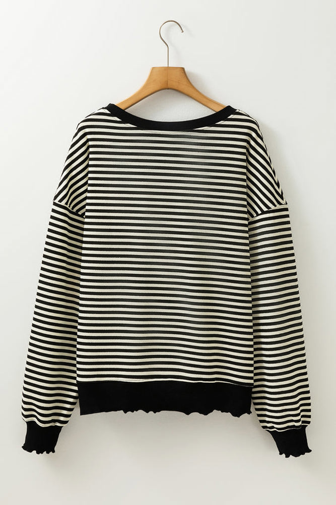 HIDDEN GEMS All You Need Stripe Top