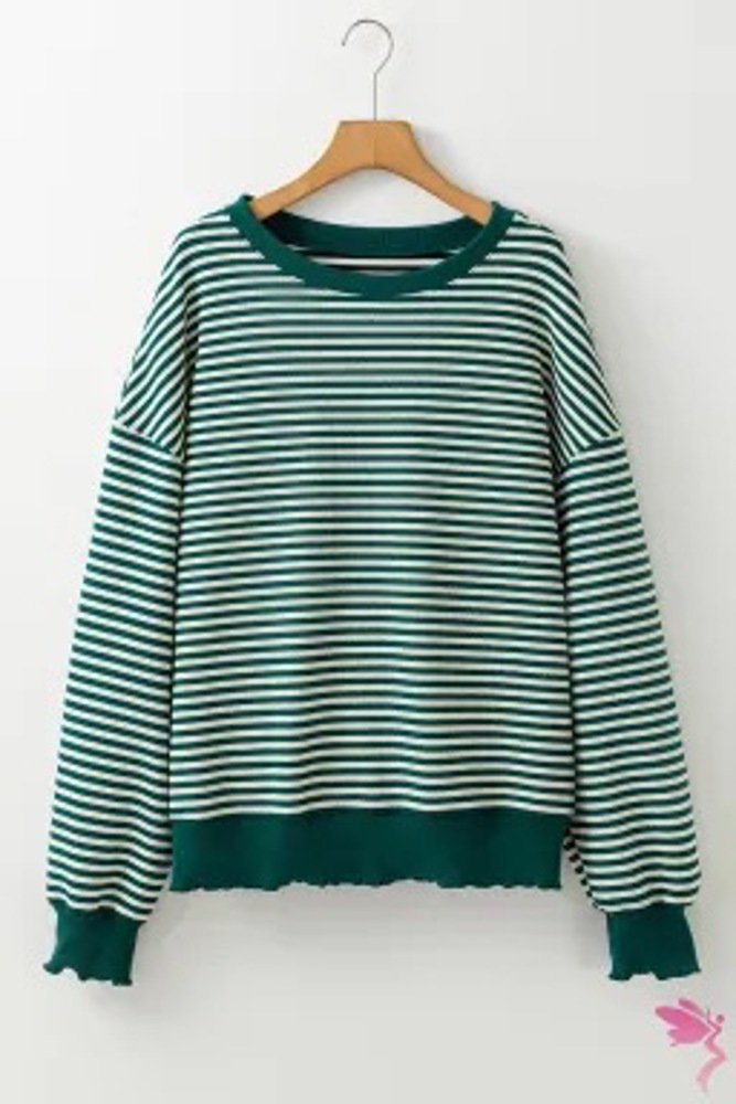 HIDDEN GEMS All You Need Stripe Top