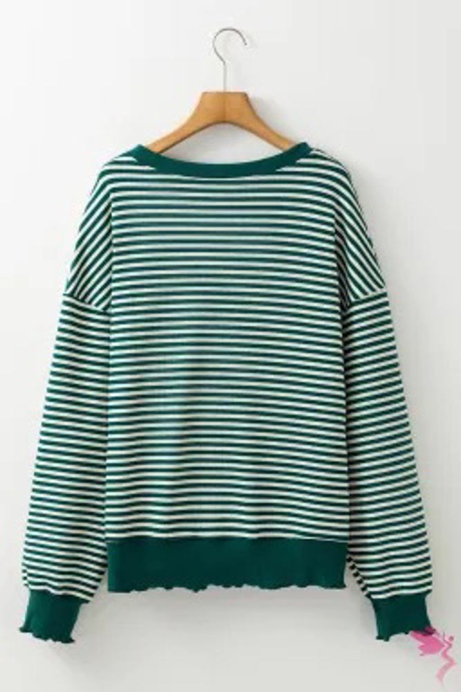 HIDDEN GEMS All You Need Stripe Top