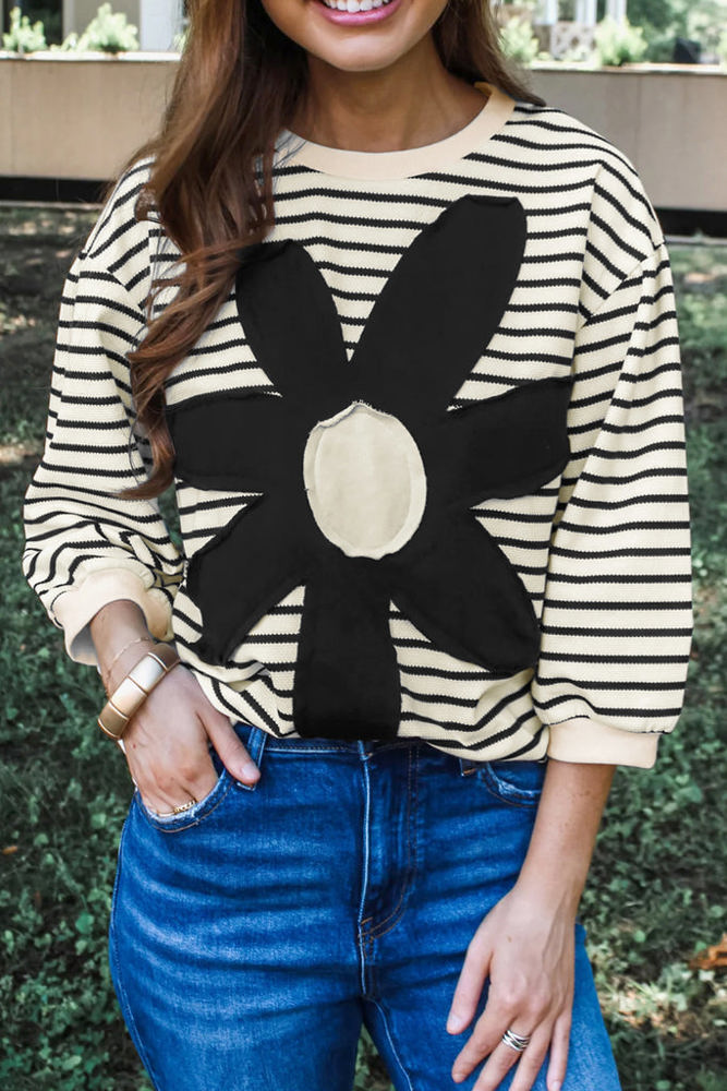 The Jennie Floral 3/4 Sleeve Top